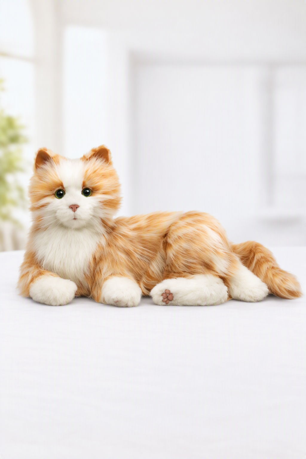 Interactive Robotic Companion Cat for Seniors