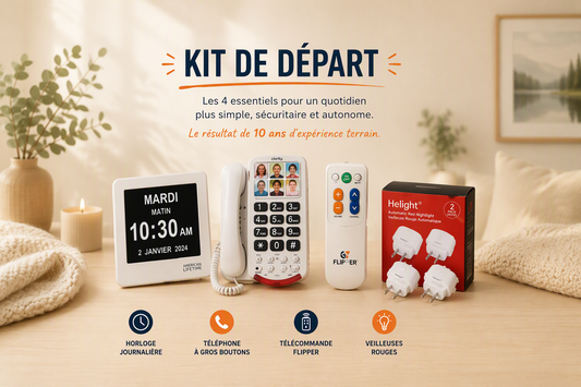 Un kit de départ qui peut faire toute la différence pour votre proche