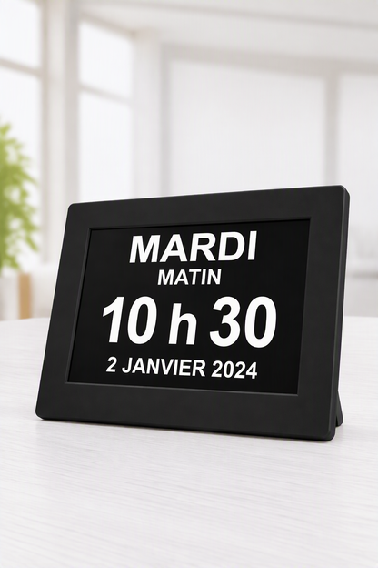 Calendar Clock for memory loss