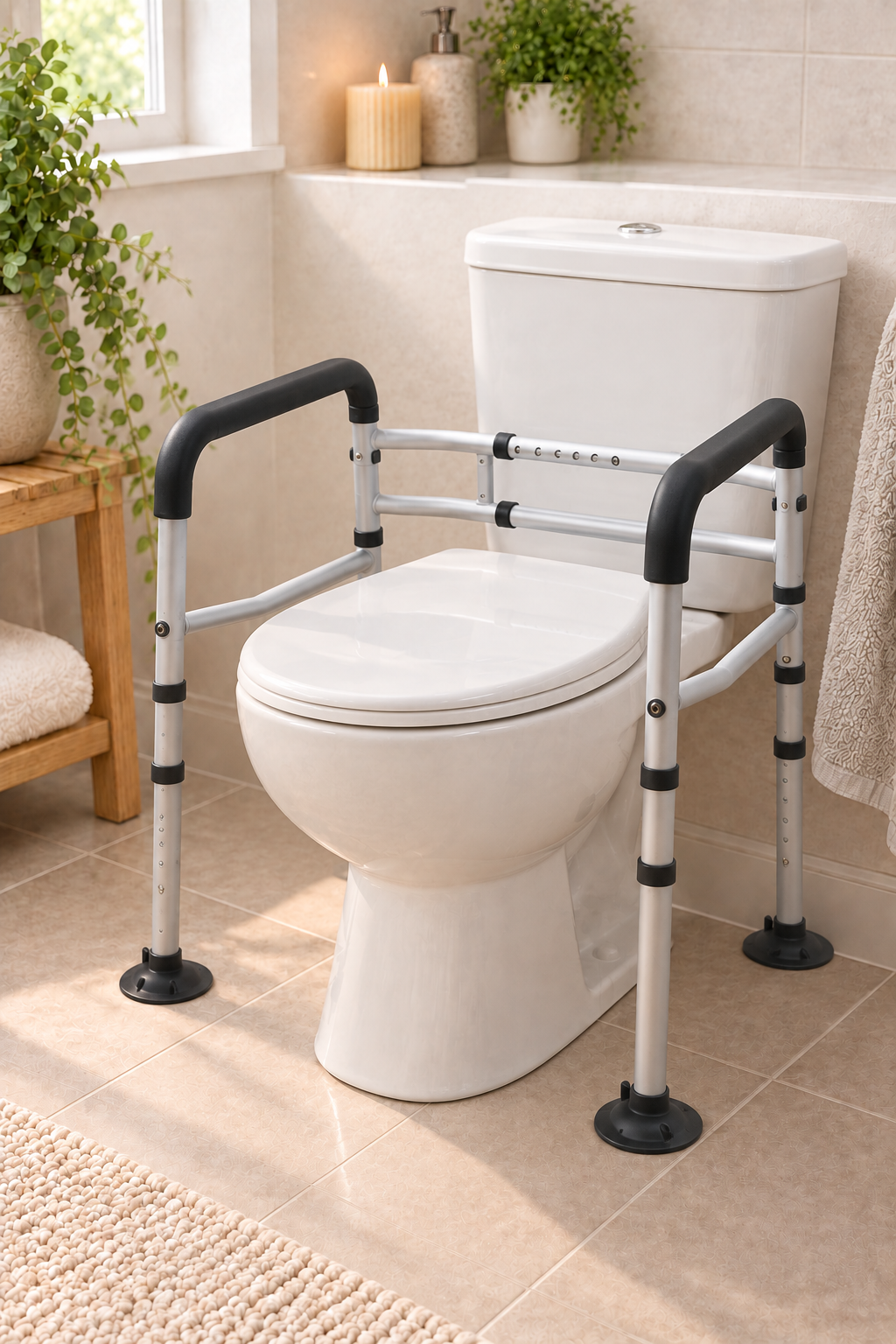 Support de sécurité pour Toilette