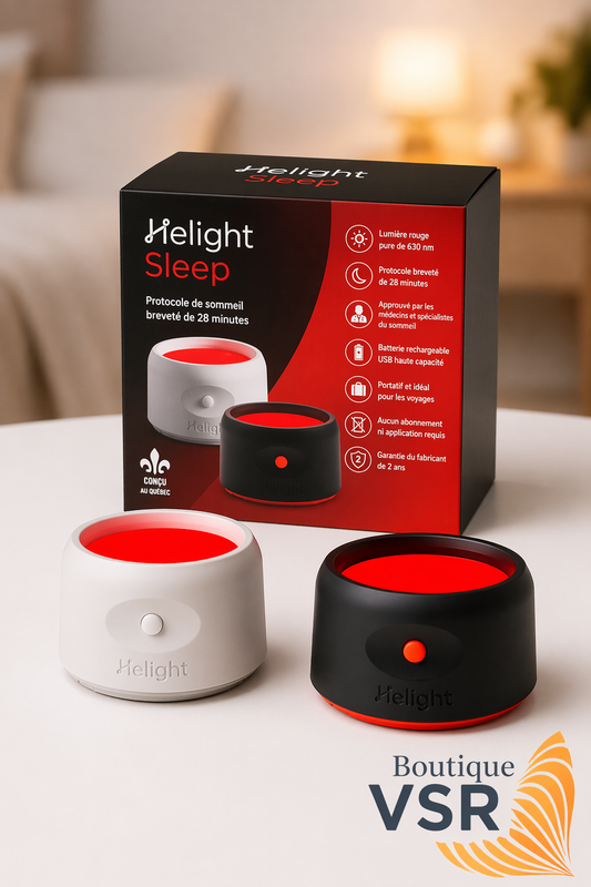 Helight Sleep – Favorisez un sommeil plus profond, naturellement