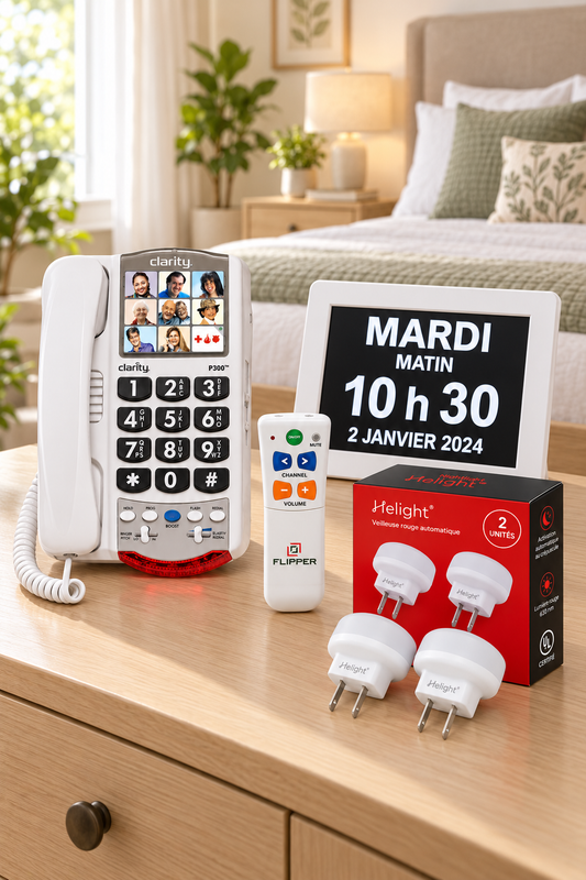 Kit de départ – Les 4 essentiels pour le milieux de vie de votre proche